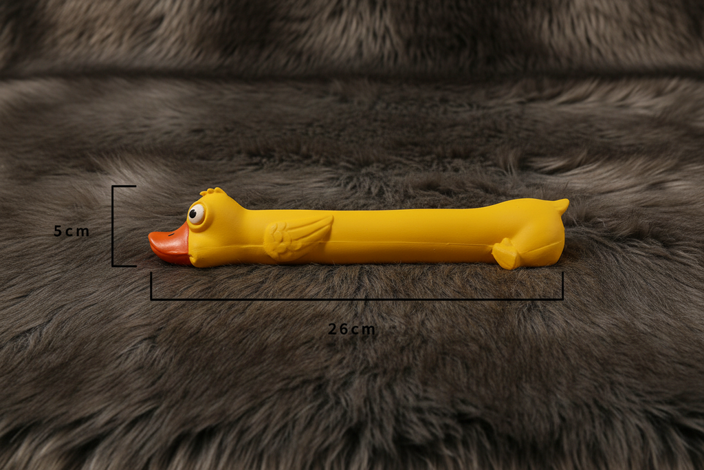 Yellow duck toy size reference 26cm