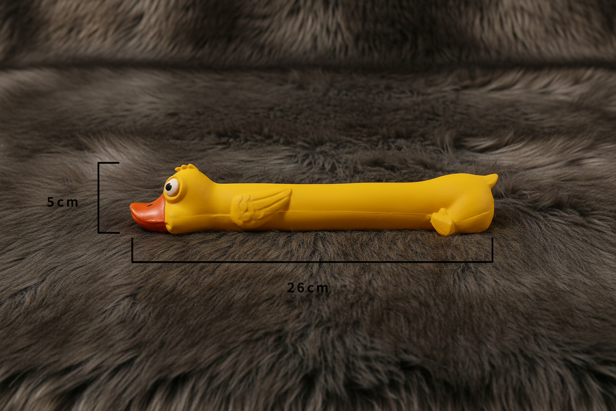 Yellow duck toy size reference 26cm