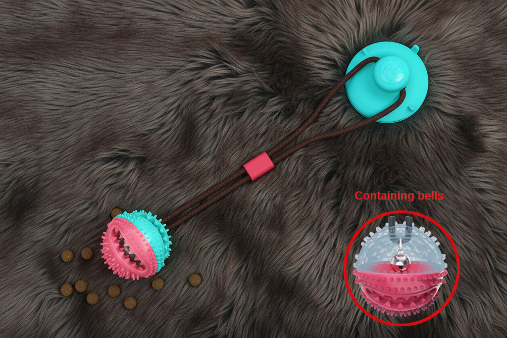 Teal and pink variant with bell detail