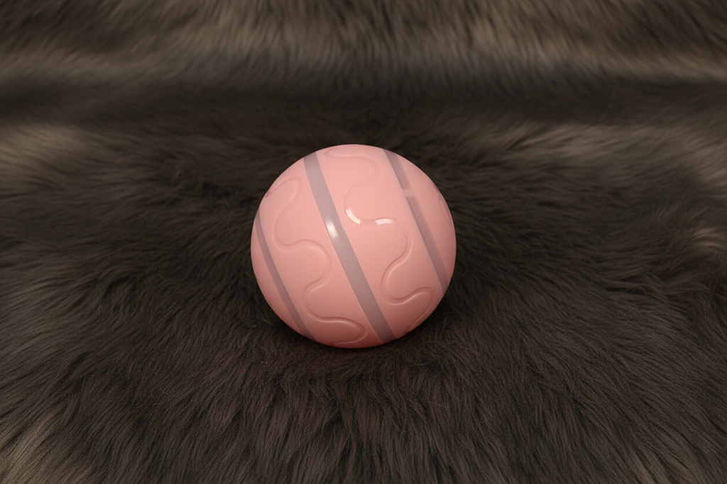 Pink ball close-up no LED