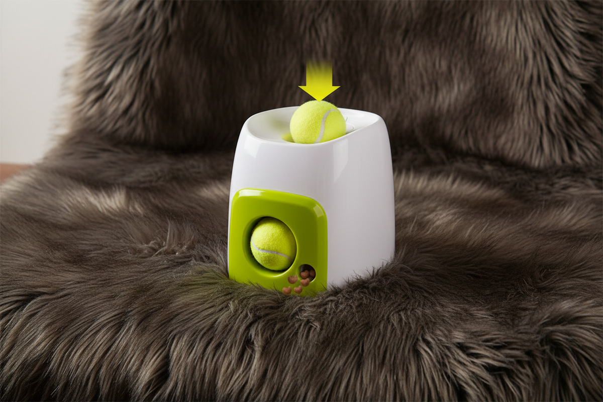 Product on Dark Fur - Image 3